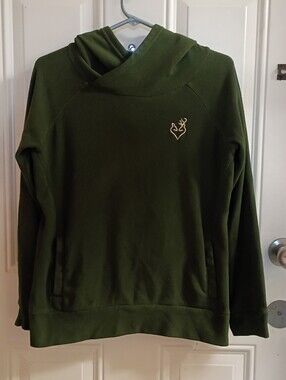 Forest Green John M Browning Hoodie Size Medium
